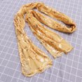 thumbnail image 1 of SKISUNO Charming Golden Sequin Wrap Shawl for Evening Events and Special Occasions, 1 of 5