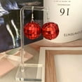 thumbnail image 6 of Necvior Disco 60's or 70's Ball Earrings Costume Accessory for Anniversary Party Decor, 6 of 18