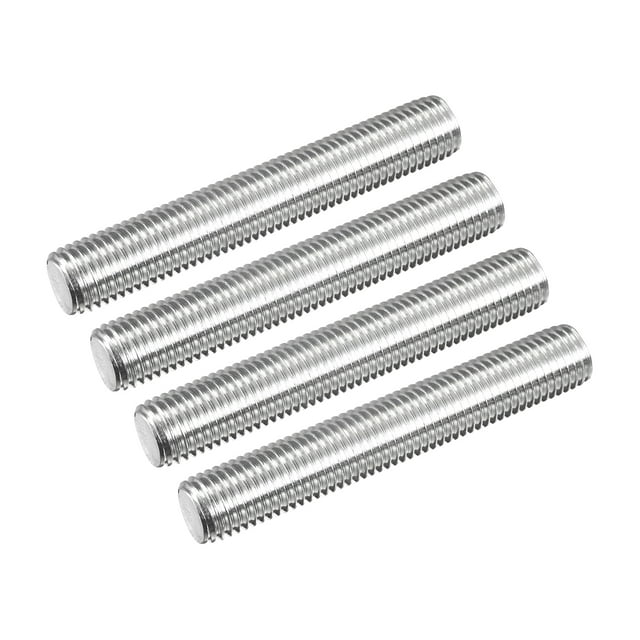 Unique Bargains Fully Threaded Rod M16 x 100mm 2mm Thread Pitch 304 Stainless Steel Right Hand Threaded Rods Bar Studs 4 Pack