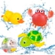 thumbnail image 1 of Juego de 3 juguetes de baño de tortuga para bebé, juego de baño de animales, juguete de piscina de tortuga para bebé, juegos de baño de animales para niños, 1 of 5