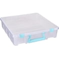 thumbnail image 1 of czcpp-Super Cartable 1 Compartiment Boîte Organisateur de Rangement Transparent, 1 of 4