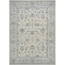 Couristan All Over Mashhad Area Rug, Grey ,Runner, 2'7" x 7'10"