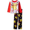 thumbnail image 2 of Pokemon Garçons Pikachu Vacances 2 Pièces Polaire Pyjama Ensemble, 2 of 4