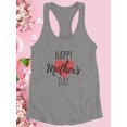 thumbnail image 3 of Mothers Day Big Opaque Heart Racerback Tank Women -Image by Shutterstock, Female XX-Large, 3 of 4