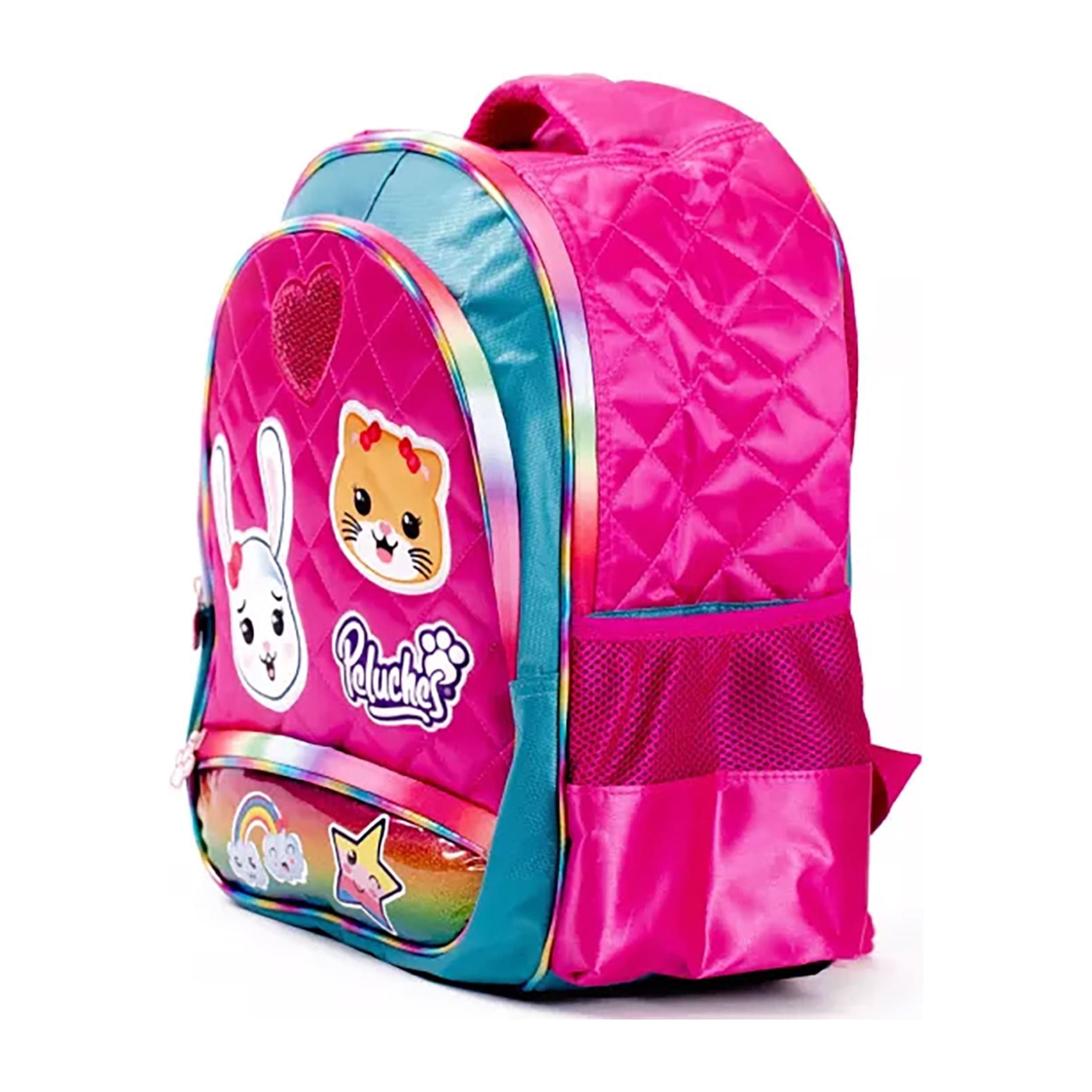 Norma Large Backpack Peluches Rainbow Multicolor Child