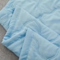 thumbnail image 5 of IMossad Cooling Blankets Blue Cotton/Spandex Cooling Quilt, 60 in x 80 in, 5 of 7