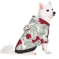 thumbnail image 2 of Balery Leaves And Anemone Sudadera con Capucha para Perros Pequeños – Ropa para Mascotas, Disfraz para Perros y Gatos, Ideal para Fiestas y Cosplay-XX-Large, 2 of 7