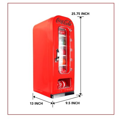 Buy Coca Cola 10 Can Retro Vending Machine Style Mini Fridge Ac Dc Online In Vietnam 34157153