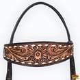 thumbnail image 5 of Hilason Western American Leather Horse Floral Headstall Breast Collar Tack Set, 5 of 8