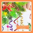 thumbnail image 7 of EUDIDV Xmas Decorative Lights Christmas Lights Decoration Wall Decoration Stickers Window Background Wall Stickers Festive Supplies, 7 of 7
