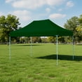 thumbnail image 4 of Ilios Innova | Toldo Plegable Verde 3x6 m Carpa para Exteriores Resistente al Clima, Impermeable, Estructura de Hierro y Tela Oxford 600D., 4 of 9