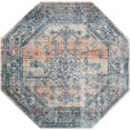 thumbnail image 2 of Rugs.com Newport Collection Rug – 4' Octagon Multi Medium Rug Perfect For Living Rooms, Kitchens, Entryways, 2 of 9