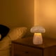 thumbnail image 4 of Luz Nocturna de Madera con Forma de Hongo, Lámpara Led Cálida Recargable, Iluminación Suave para Dormitorio, Decoración Acogedora para La Mesita de Noche, Diseño Portátil y Compacto, Brillo Ajustable, 4 of 6
