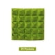 thumbnail image 1 of Bolsas de cultivo vertical ecológicas de fieltro - 25 bolsillos 1x1 metros - Ideal para jardines verticales y decoración de interiores, 1 of 6