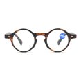 thumbnail image 6 of 3 Pairs of Classic Round Reading Glasses 2.50 Blue Light Blocking Floral Readers +2.50 Plastic, 6 of 7