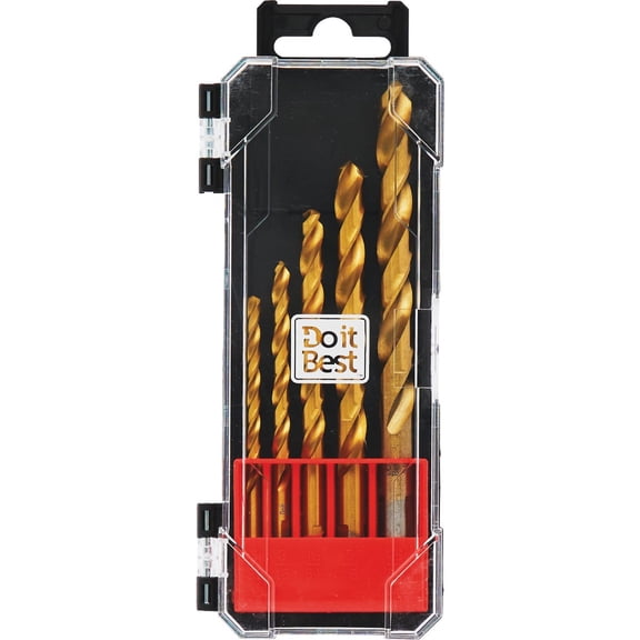 Do it Best Titanium Drill Bit Set (5-Piece) QJDIB-PTASET-001