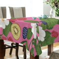 thumbnail image 5 of Yayeee Tablecloths 54" x 54" Rectangle Wrinkle Resistant Party Table Cover, White Flowers, 5 of 8