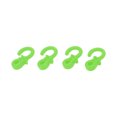 thumbnail image 3 of Monkey Tail String , Rubber Bow String Silencers Wear Resistant Convenient  For Ourdoor Training Yellow,Green,Blue,Black,Red, 3 of 8