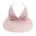thumbnail image 2 of Womens Sun Visor Hat Wide Brim Sun Hats for Women UV Protection Summer Beach Hats for Women Foldable Sports Visors, 2 of 7