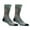 Pagoda, variant on Men Breathable Hiking Socks: Light Moisture Wicking Wool Printed Crew Calf - Forest Camping Mountain Trekking Outdoor 1 Pair Pagoda L/XL