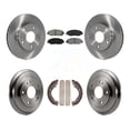 thumbnail image 1 of Transit Auto Front Rear Disc Brake Rotors Semi-Metallic Pads and Drum Kit for Car Honda Civic K8S-103243, 1 of 11