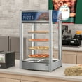 thumbnail image 5 of 18 in. Commercial Pizza Display Warmer for 12 in. Pies with 4 Rotating Racks in Stainless-Steel (KM-HPD4-12), 5 of 11