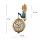 thumbnail image 3 of Reloj de pared de doble cara, reloj de pared decorativo for la entrada de la sala de estar, reloj de cuarzo silencioso, reloj, reloj de pared grande, 3 of 8