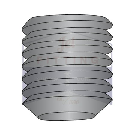 

5/16-18 x 1/2 Flat Point Socket Set Screws | Alloy Steel | Coarse Thread | Black Oxide | Made in U.S.A. (Quantity: 100)