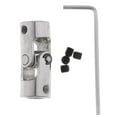 thumbnail image 2 of Shaft Coupling Motor Boat Connector Stainless Steel Universal Joint 8x8mm, 2 of 7