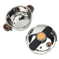 thumbnail image 1 of Professional Stainless Steel Pressure Cooker, Easy Micro Pressure Design, Non Stick Coating Multipurpose Pot,  Food Contact, Even Heating, Dishwasher Safe for All Stoves, 1 of 7