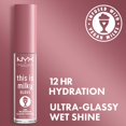 thumbnail image 2 of Brillo de labios NYX PROFESSIONAL MAKEUP This Is Milky Gloss Ube, 2 of 9