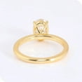 thumbnail image 5 of solitaire jewels 2.5CT Oval Moissanite Solitaire Engagement Ring For Women, 14K Yellow Gold, 5 of 6