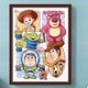 thumbnail image 1 of Cuadros Decorativos Kit de pintura por números DIY Toy Story Hand Oil Art Picture Craft Home Decor (H1098) Wdftyju embutido en tela, 1 of 1