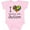 AD-Pink, variant on I Heart Someone with Autism Boys or Girls Baby Bodysuit