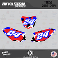 thumbnail image 4 of Kalair GFX Graphics Kit for Yamaha TTR50 (2006-2023) Invasion Series, 4 of 5