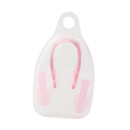 Nose Clip and Ear Swimming Ear and Nose Clip Set Durable Silicone Ear Nose Protector Swimmer Snorkeling Bathing Water Sports Pink