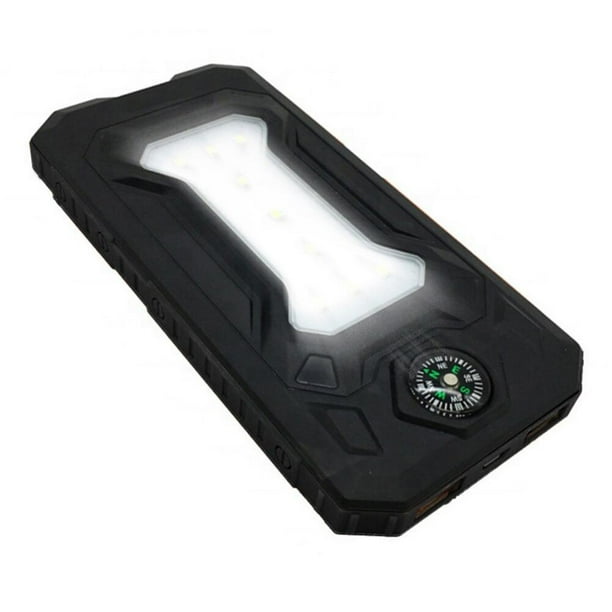 Solar Power Bank Wireless Portable Charger Solar Panel External Battery