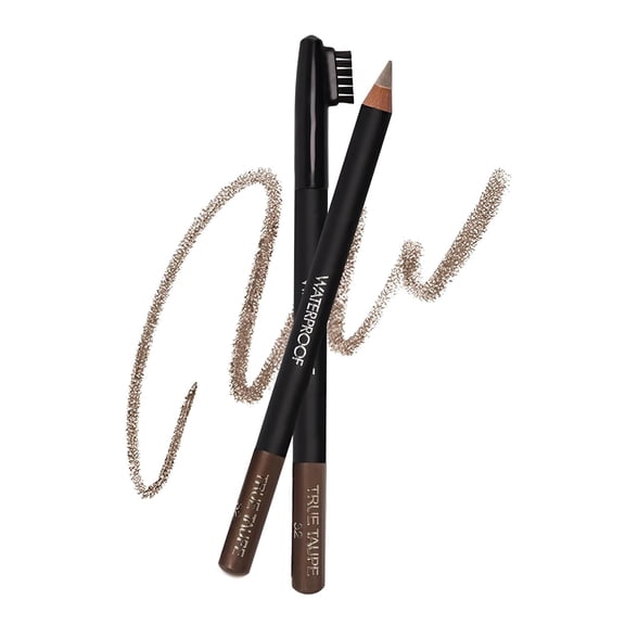 Sorme Cosmetics Defining Waterproof Eyebrow Pencil, Ultra-Fine Pencil Draws Tiny Brow Hairs and Fills in Sparse Areas, Dual Purpose with Brush, Soft Blonde (Pack of 1, 0.04oz).