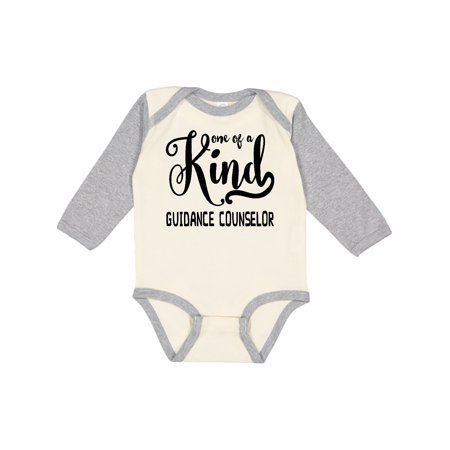 

Inktastic Gift for Guidance Counselors | One of a Kind Counselor Gift Baby Boy or Baby Girl Long Sleeve Bodysuit