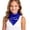 Blue, variant on Neck Scarf for Children Custom Text Neckwear Handmade Lightweight Fashion Scarf for Kids Shawl Red,One Size