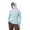 Light Blue, variant on Women's UPF 50+ Sun Protection Hoodie Shirt with Face Cover Long Sleeve Cooling Quick Dry UV Protection Top for Cycling Fishing Running Outdoor,S