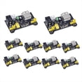 thumbnail image 1 of 10 Piezas para MóDulo de Fuente de AlimentacióN de Placa de Pruebas MB102 de 2 VíAs 3,3 V 5 V para MóDulo de Placa de Pruebas MB102, 1 of 5
