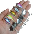 thumbnail image 3 of 2PC Long Shot Rotating Tail Vibration Bait Spinner Spoon Fishing Lures Jigs Tractor Leads Hard Face, 3 of 9