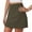 Army Green, variant on Kaemgyyd Women's Active Performance Skort with Pockets Lightweight High Waist Skirt with Shorts for Running Tennis Golf Sports