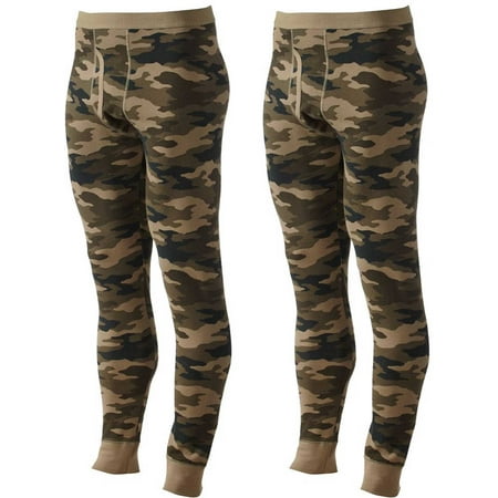 Croft & Barrow Solid Thermal Long John Underwear Pants 2 (Best Long Underwear For Hunting)