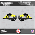 thumbnail image 3 of Kalair GFX Graphics Kit for Husqvarna TC85 (2014-2017) Masquerade Series, 3 of 5