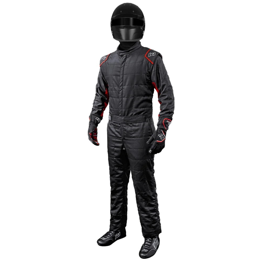 K1 Racegear Suit Outlaw Small Black / Red SFI 3.2A/5