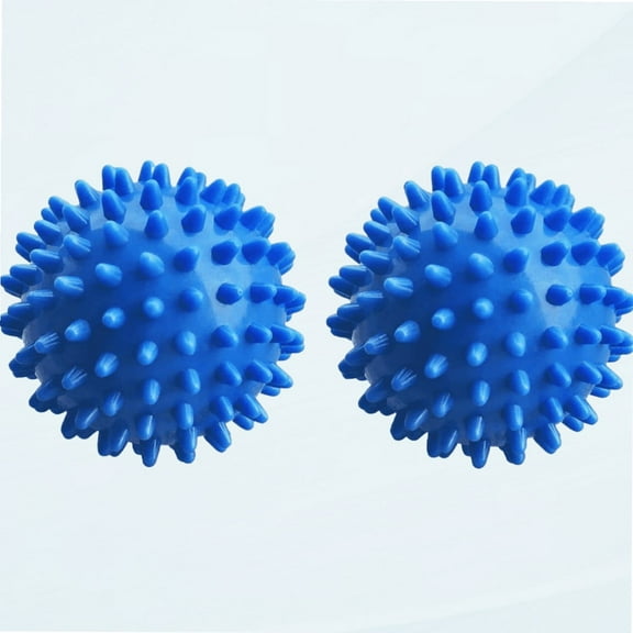 Professional Massage Balls Foot Ball Foot Massager Spiky Roller for Deep Tissue Trigger Point Plantar Fasciitis Reflexology Stress Therapy Myofascial Release, Blue(2 Pack)