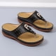 thumbnail image 5 of Zapatillas de cuña cómodas de verano para mujer, sandalias de playa informales de fondo grueso Wmkox8yii ytu6995, 5 of 8