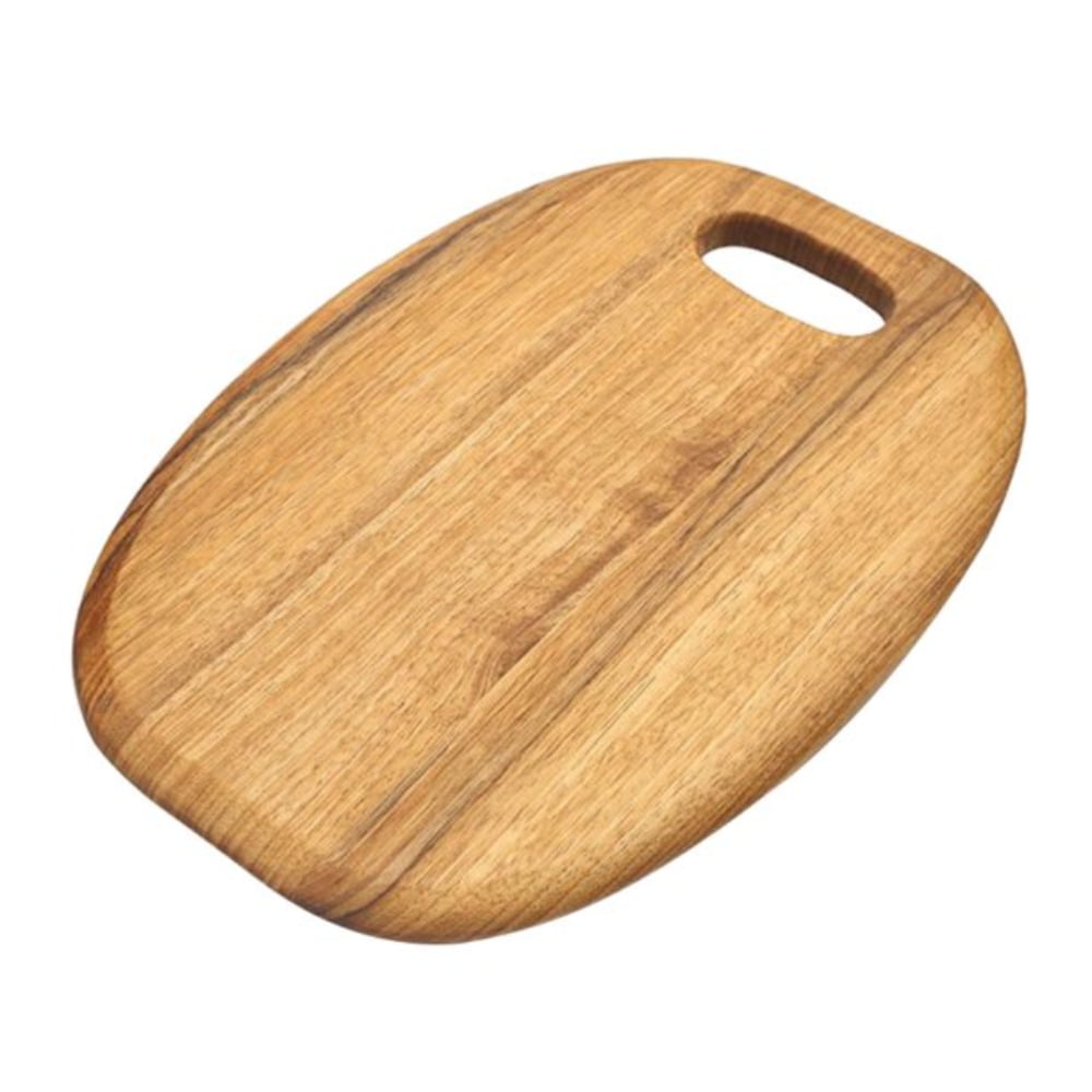 12” Light Solid Wood Round Pizza Cutting Board - Chopping Wood Pad  Beechwood Cutting Board - Round Wooden Board Charcuterie - Mini Small  Breadboard